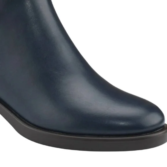 Tommy Hilfiger Imiera Ankle Boot Dark Blue 5.5 - Picture 4 of 8